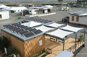 Photo of NexusHaus at Solar Decathlon 2015.