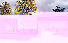 Computer-generated image of Cal Poly's 2005 Solar Decathlon house.